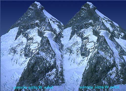 Mt Aspiring in 3D, small version. Click for the big version.